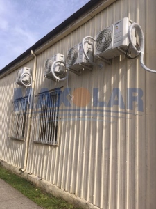 Instalación de 12 equipos de aires acondicionados en Fiscalía de Lebu
