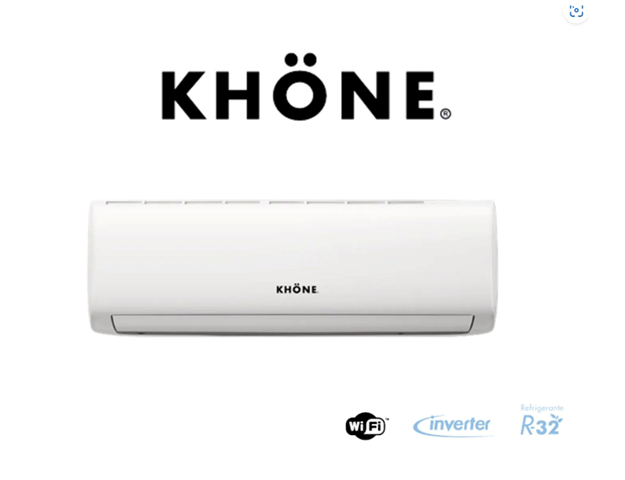 Aire Acondicionado Khöne Inverter WIFI 9000 BTU/h R32